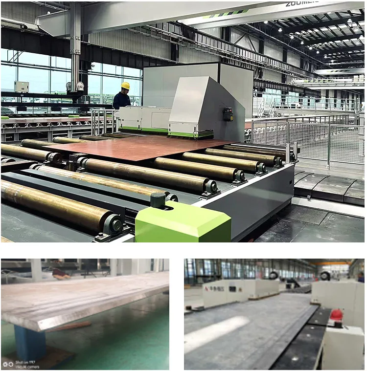 Fully Automatic Plate Beveler equipment application at Hualu Equipment