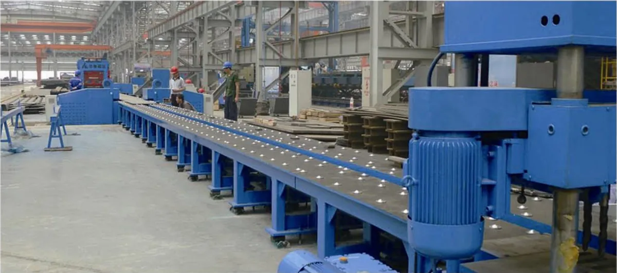 Plate Beveling Weld Preparation Project equipment application at Hualu Equipment