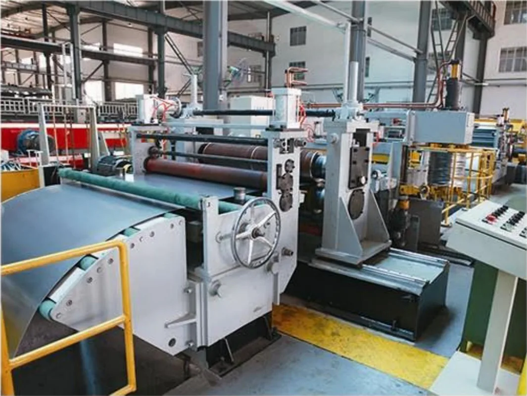 Boiler Manufacturing Coil Steel Cnc Automation Processing Line equipment application at Hualu Equipment