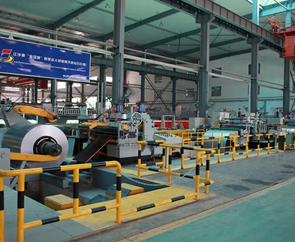 Bridge Construction High Strength Steel Automation System Processing Line equipment application at Hualu Equipment