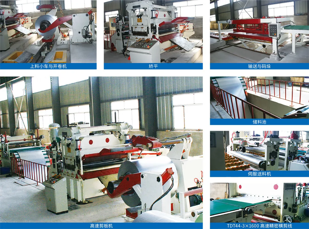 Cut-to-Length Lines equipment application at Hualu Equipment