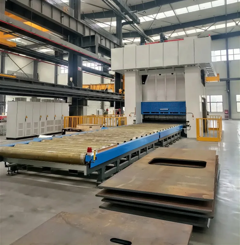 Metal Processing Alloy Plate Plate Straightening Fabrication Solution equipment application at Hualu Equipment