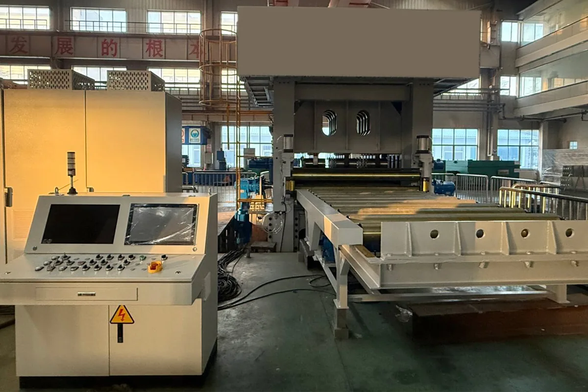 Plate Leveling Equipment equipment application at Hualu Equipment