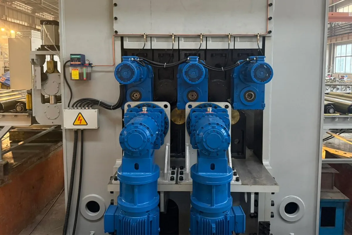 Non Ferrous Metal Leveling equipment application at Hualu Equipment