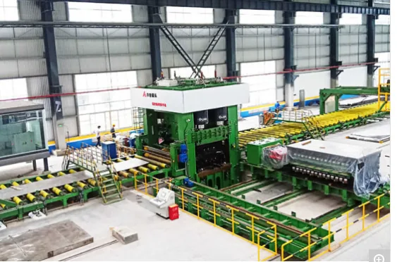 Plate Leveling Machines equipment application at Hualu Equipment