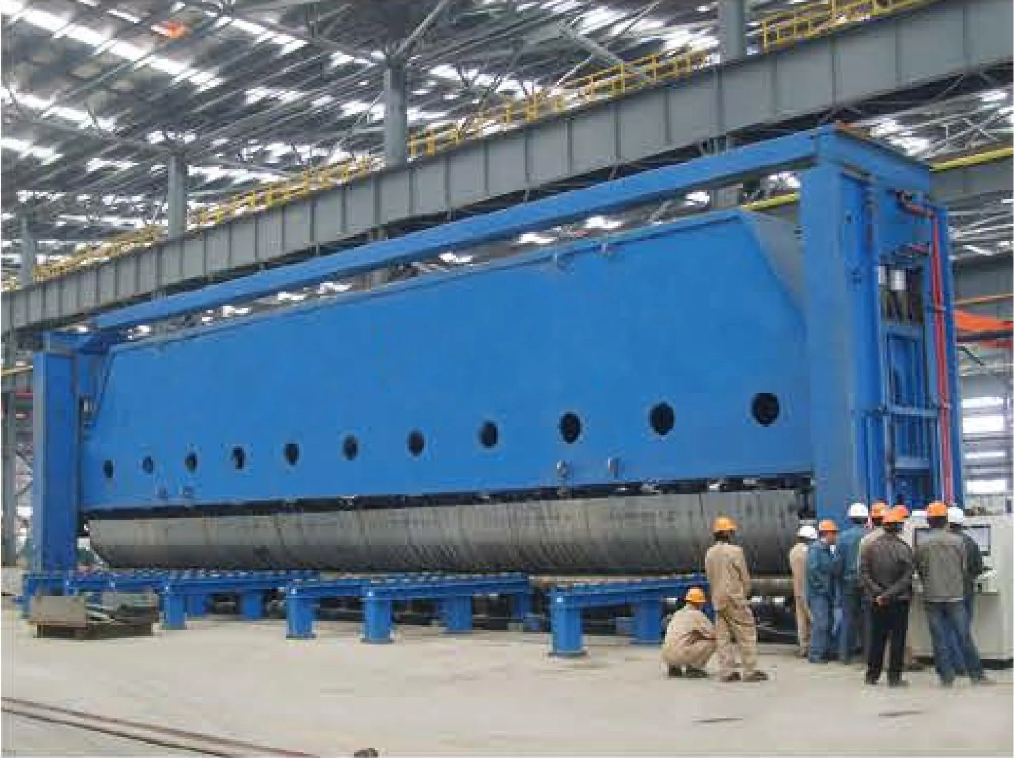Corporate History equipment application at Hualu Equipment