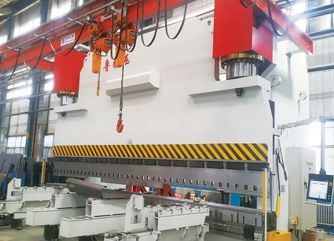 Hydraulic Press Brakes equipment application at Hualu Equipment