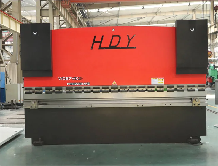 Pressure Vessel Press Brake equipment application at Hualu Equipment