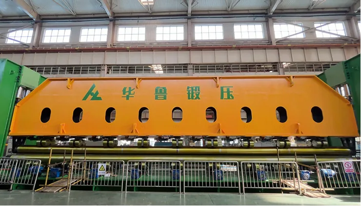 Plate Bending Machine for Shipbuilding equipment application at Hualu Equipment