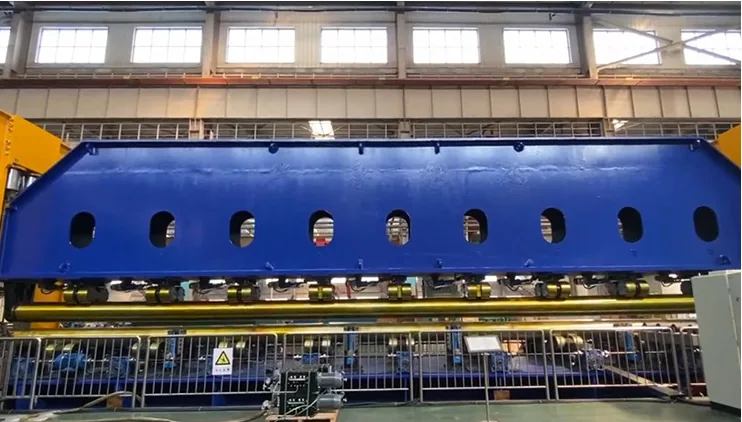 Shipbuilding Copper Sheet Hydraulic Forming Processing Equipment equipment application at Hualu Equipment