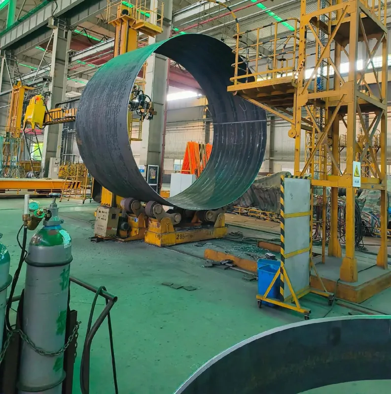 Lng Storage Carbon Steel Heavy Plate Processing Industrial Machinery equipment application at Hualu Equipment