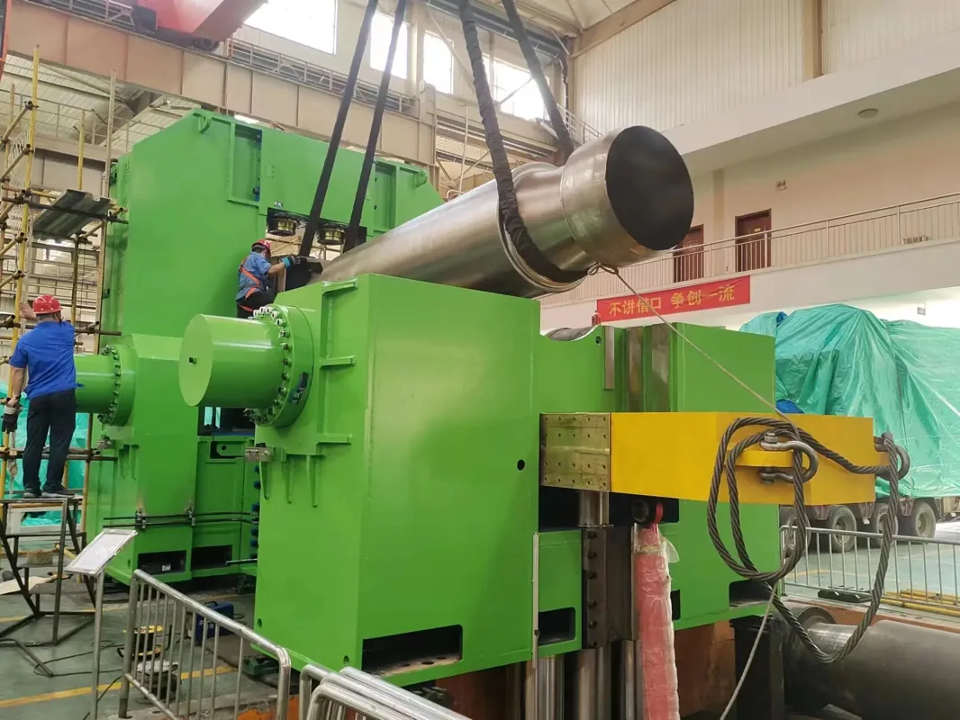 Thick Plate Rolling Machine equipment application at Hualu Equipment