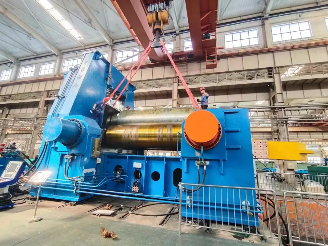 High Productivity Bending Line equipment application at Hualu Equipment