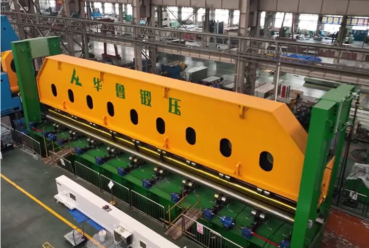 Steel Structure Thick Plate Intelligent Manufacturing Industrial Machinery equipment application at Hualu Equipment