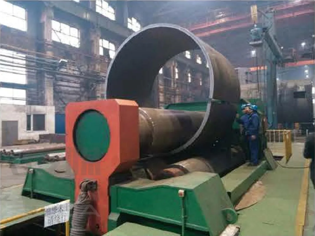 Tower Manufacturing Alloy Plate Digital Control Industrial Equipment equipment application at Hualu Equipment
