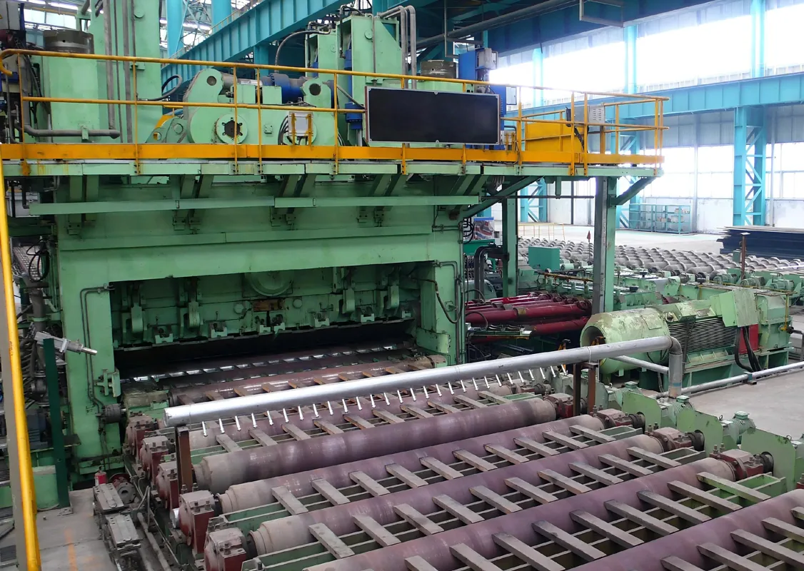 Tower Manufacturing Structural Steel Coil Handling Industrial Machinery equipment application at Hualu Equipment