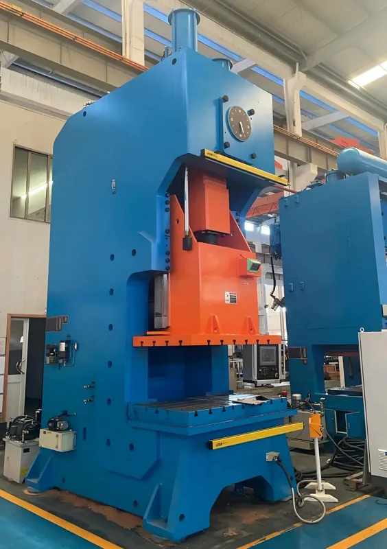 Structural Steel Punching Machine equipment application at Hualu Equipment