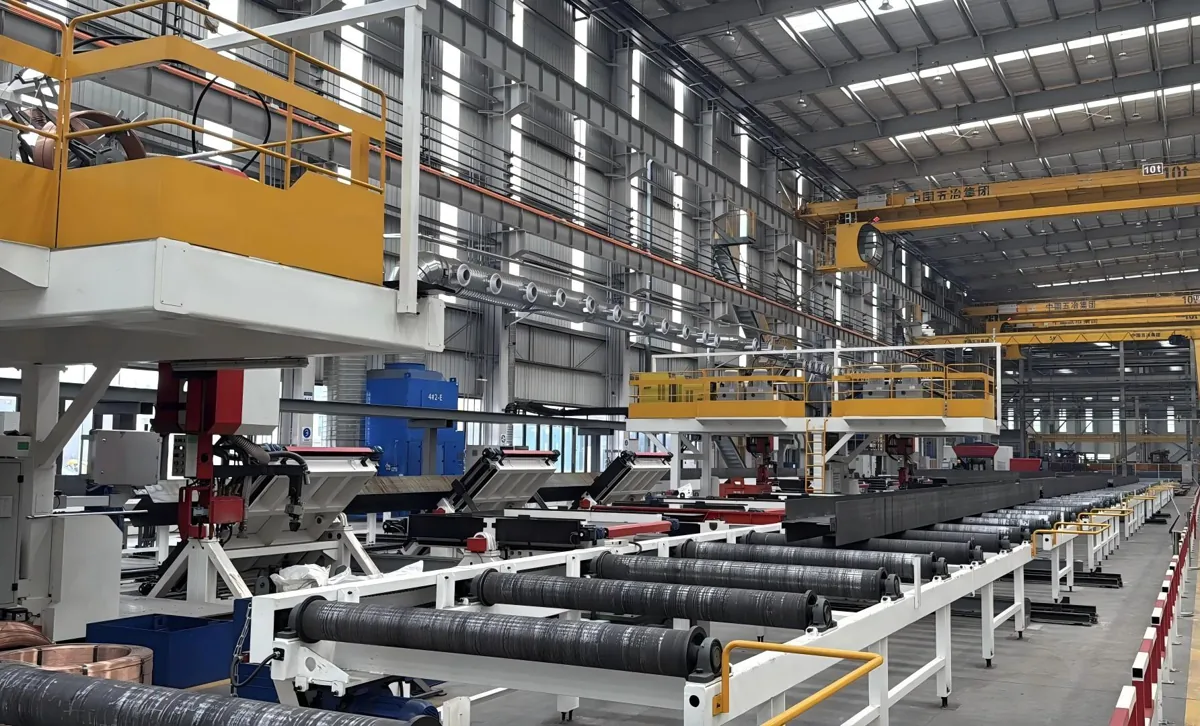 Intelligent Complete Forming Lines equipment application at Hualu Equipment