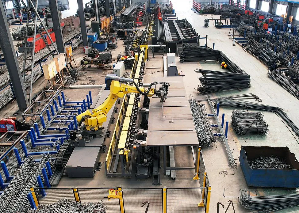 Automated Profile Bending Line equipment application at Hualu Equipment